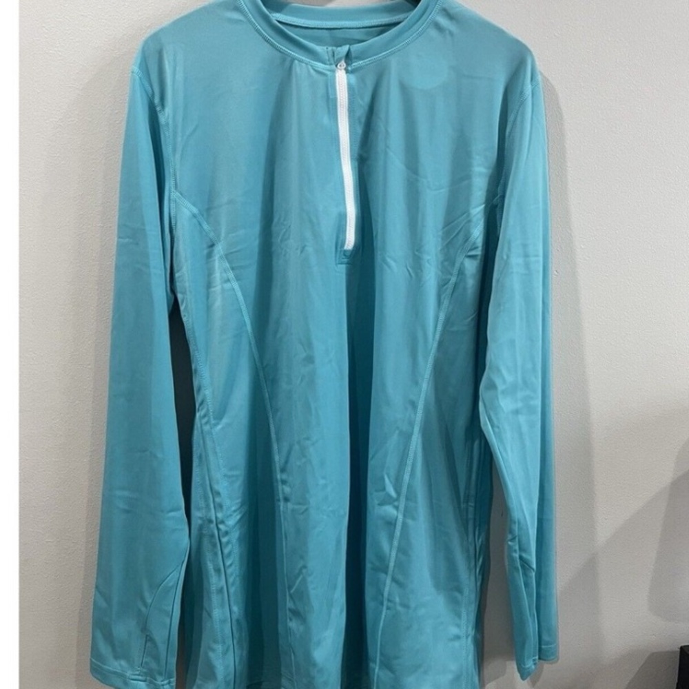 NWT 1/4 zip long sleeve UPF 50 tunic